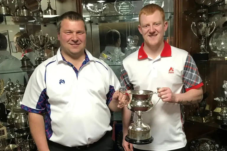 Buchan indoor bowls cups 22