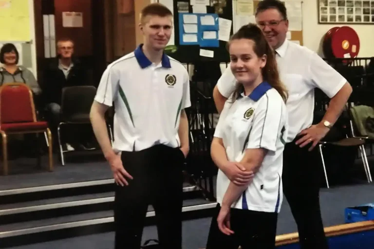 Buchan indoor bowls players 2